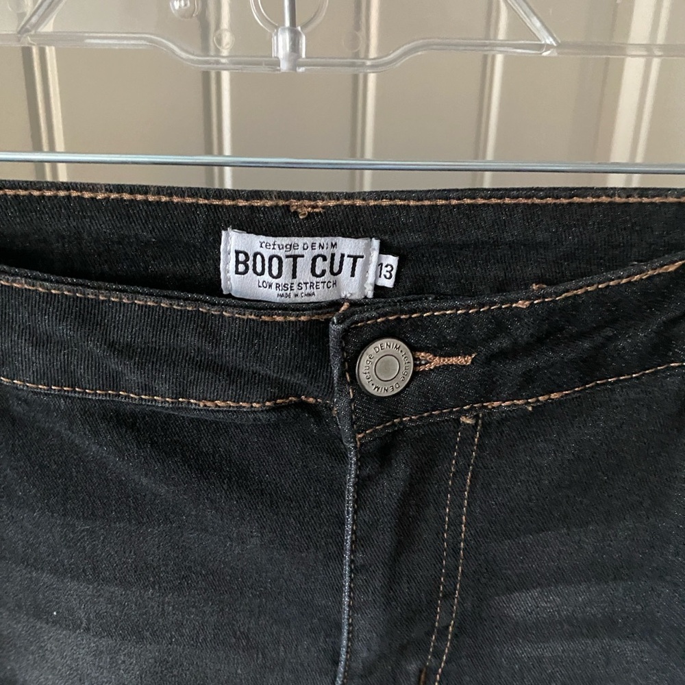 Dark Boot Cut Jeans - Picture 2 of 4